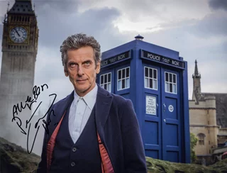 Peter Capaldi autograph