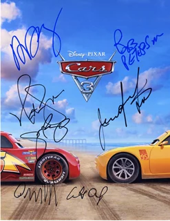 Cars 3 autograph