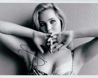 Jennifer Lawrence autograph