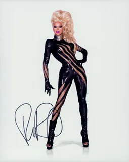 RuPaul autograph