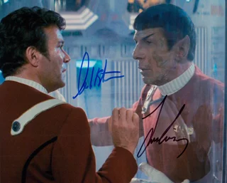 Star Trek autograph