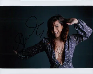 Shoshana Bean autograph