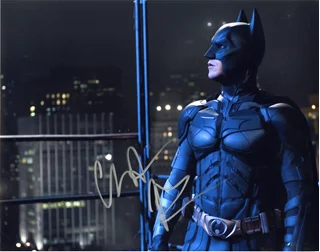Christian Bale autograph