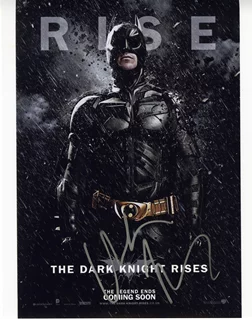 Christian Bale autograph