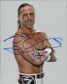 Shawn Michaels autograph