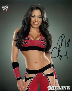 Melina autograph