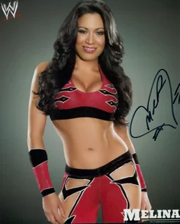 Melina autograph