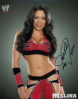 Melina autograph