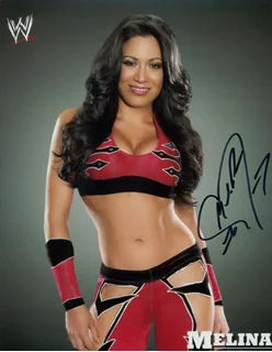 Melina autograph