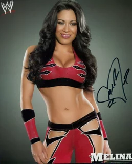 Melina autograph