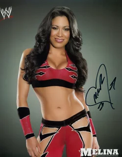 Melina autograph