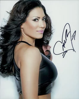 Melina autograph