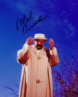 Mel Brooks autograph