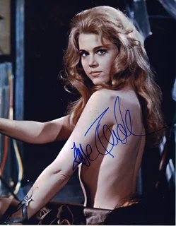 Jane Fonda autograph