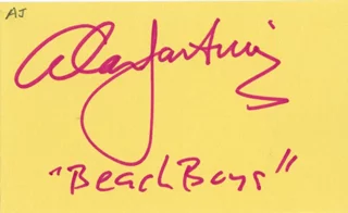 Al Jardine autograph