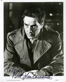 John Cassavetes autograph
