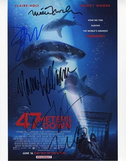 47 Meters Down autograph