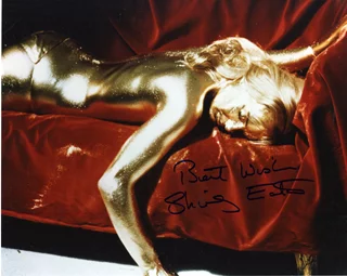 Shirley Eaton autograph