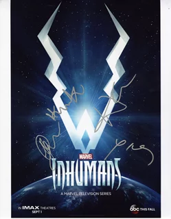 Inhumans autograph