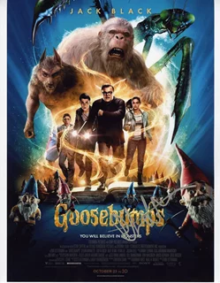 R.L. Stine autograph