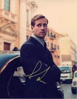 Armie Hammer autograph