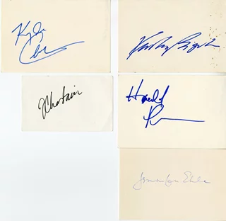 Zero Dark Thirty autograph