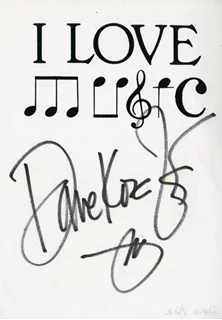 Dave Koz autograph
