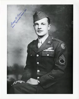 George Caron autograph