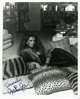 Jackie Collins autograph