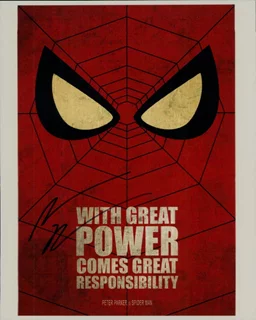 Andrew Garfield autograph