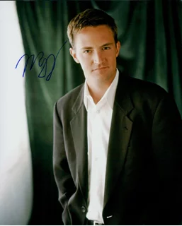 Matthew Perry autograph