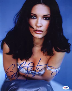 Catherine Zeta Jones autograph