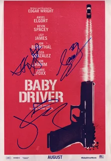 Baby Driver autograph