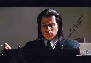 John Travolta autograph