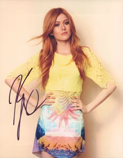 Katherine McNamara autograph