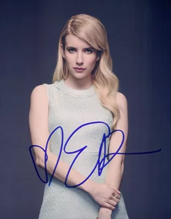 Emma Roberts autograph