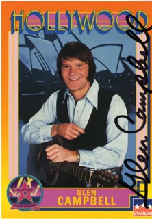 Glen Campbell autograph