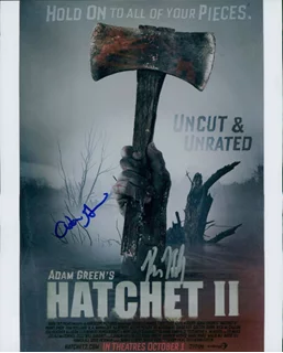 Hatchet II autograph