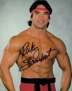 Ricky Steamboat autograph