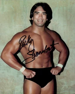 Ricky Steamboat autograph