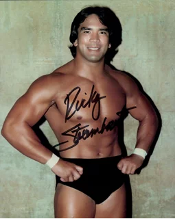 Ricky Steamboat autograph
