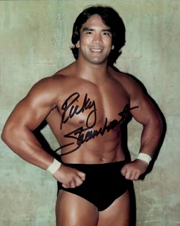Ricky Steamboat autograph