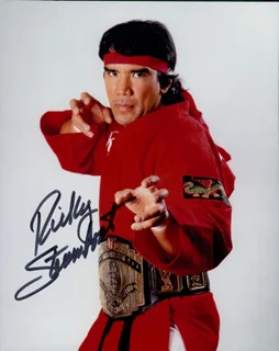 Ricky Steamboat autograph