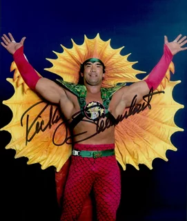 Ricky Steamboat autograph