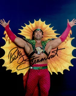 Ricky Steamboat autograph