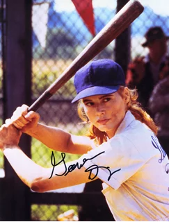 Geena Davis autograph