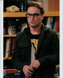 Johnny Galecki autograph