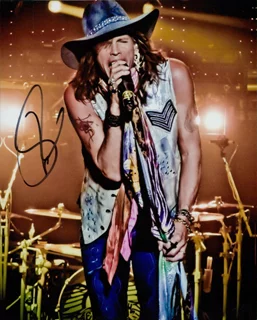 Steven Tyler autograph