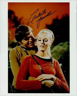 Celeste Yarnall autograph
