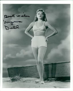 Myrna Dell autograph